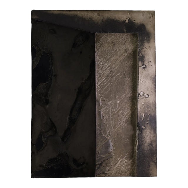 1970s Laddie John Dill Mixed Media Painting For Sale