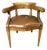 Restoration Office Chair with Walnut Scrolls For Sale