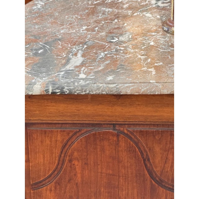 18th Century Continental Commode With a Marble Top For Sale - Image 12 of 13