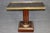 Pair of French Directiore Style Marble Top Pedestal & Brass Mounts End Tables For Sale - Image 9 of 11