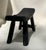 Antique Primitive Ebonized Wood Saddle Stool, 19th–Early 20th Century For Sale - Image 13 of 17