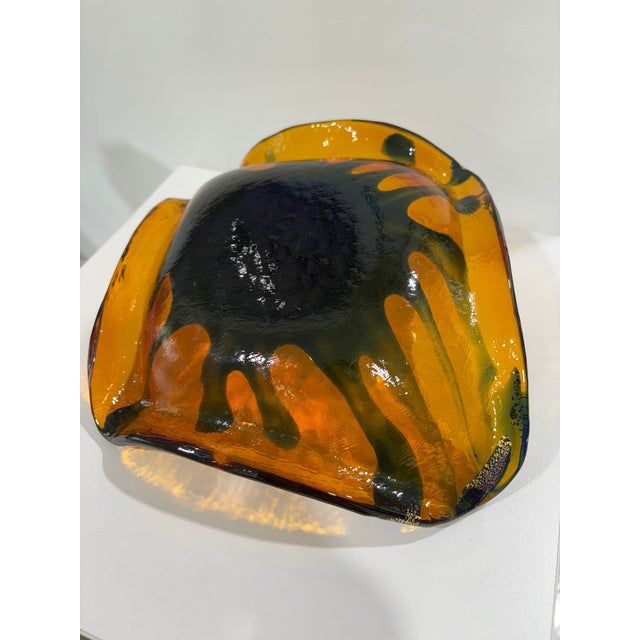 Contemporary Murano Glass Dish by LaMurrina For Sale - Image 3 of 7