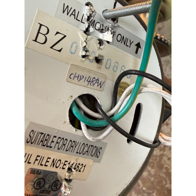 French 19th Century Louis XVI Style Wall Sconces, Pair For Sale - Image 3 of 12