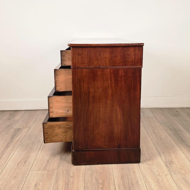 Louis Philippe Mahogany Chest, France Circa 1840 For Sale - Image 4 of 7