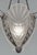 Metal French Art Deco Chandelier by Jamain & Degue 1930 France For Sale - Image 7 of 13