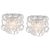Large Murano Glass Wall Sconces by Angelo Mangiarotti for Vistosi, Italy, 1960, Set of 2 For Sale - Image 10 of 10