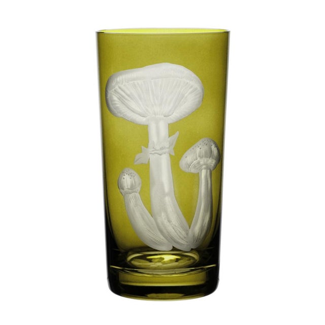 ARTEL Mushrooms Collection Highball in Olive - Set of 6 For Sale - Image 6 of 8