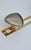 Art Deco Shield-Shaped Coat Hooks in Gilt and Silver Metal, 1940s For Sale - Image 6 of 12