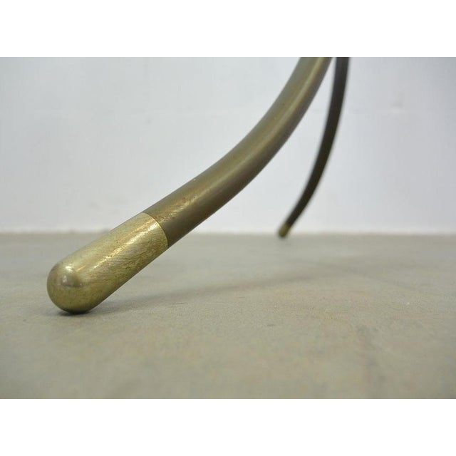 Metal Side Table by Cedric Hartman, USA, 1970s For Sale - Image 7 of 9