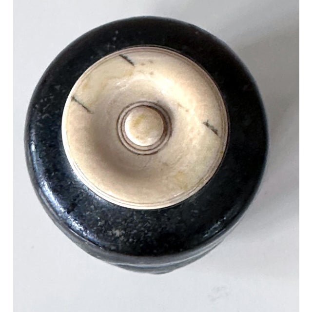 Rare and Fine Antique Japanese Ceramic Ko-Satsuma Chaire Tea Caddy For Sale - Image 16 of 16