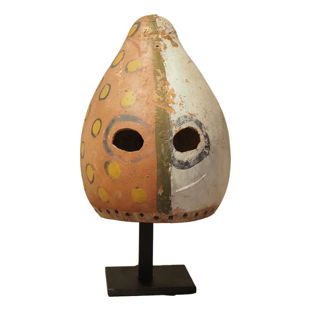 Brazilian Bloco da Lama Mask, Paraty, 1980s For Sale
