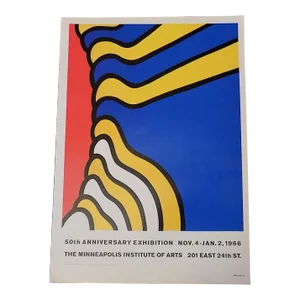 Vintage Nicolas Kruschenick 20th Century Poster Lithograph