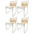 Tulu Chairs attributed to Kazhuide Takahama for Simon Gavina, Italy, 1970s, Set of 4 For Sale - Image 10 of 10