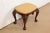 Baker Furniture Company Baker Furniture Historic Charleston Chippendale Carved Mahogany Stool or Ottoman For Sale - Image 4 of 11