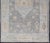 Turkish Oushak Rug With Soft Gray Field and Pale Blue Medallion For Sale - Image 4 of 12