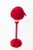 Red Set of Five Papier Mache Flapper Hat Stands For Sale - Image 8 of 12