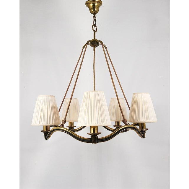 Vintage Austrian Chandelier, 1940s For Sale - Image 13 of 18