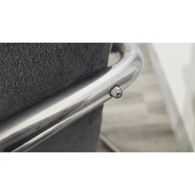 Textile Bauhaus Lounge Chair from Mücke Melder, 1940s For Sale - Image 7 of 14