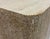 Substantial Brutalist Natural Travertine Stone Side Table or Seat For Sale - Image 4 of 6