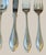 Burgundy Late 20th Century Oneida Arbor American Harmony Stainless Flatware Set Service for 12 Chest - 65 pcs For Sale - Image 8 of 9