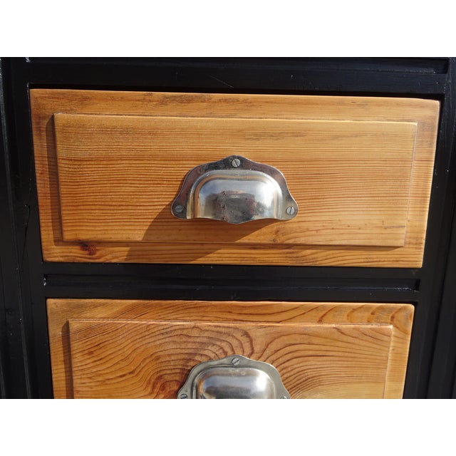 Vintage Desk in Pine, 1940s For Sale - Image 4 of 18