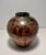 1991 Vintage Studio Art Pottery Drip Copper Glaze Ceramic Vase Signed Aprox. dimensions: 5"H x 5" diameter Very good...