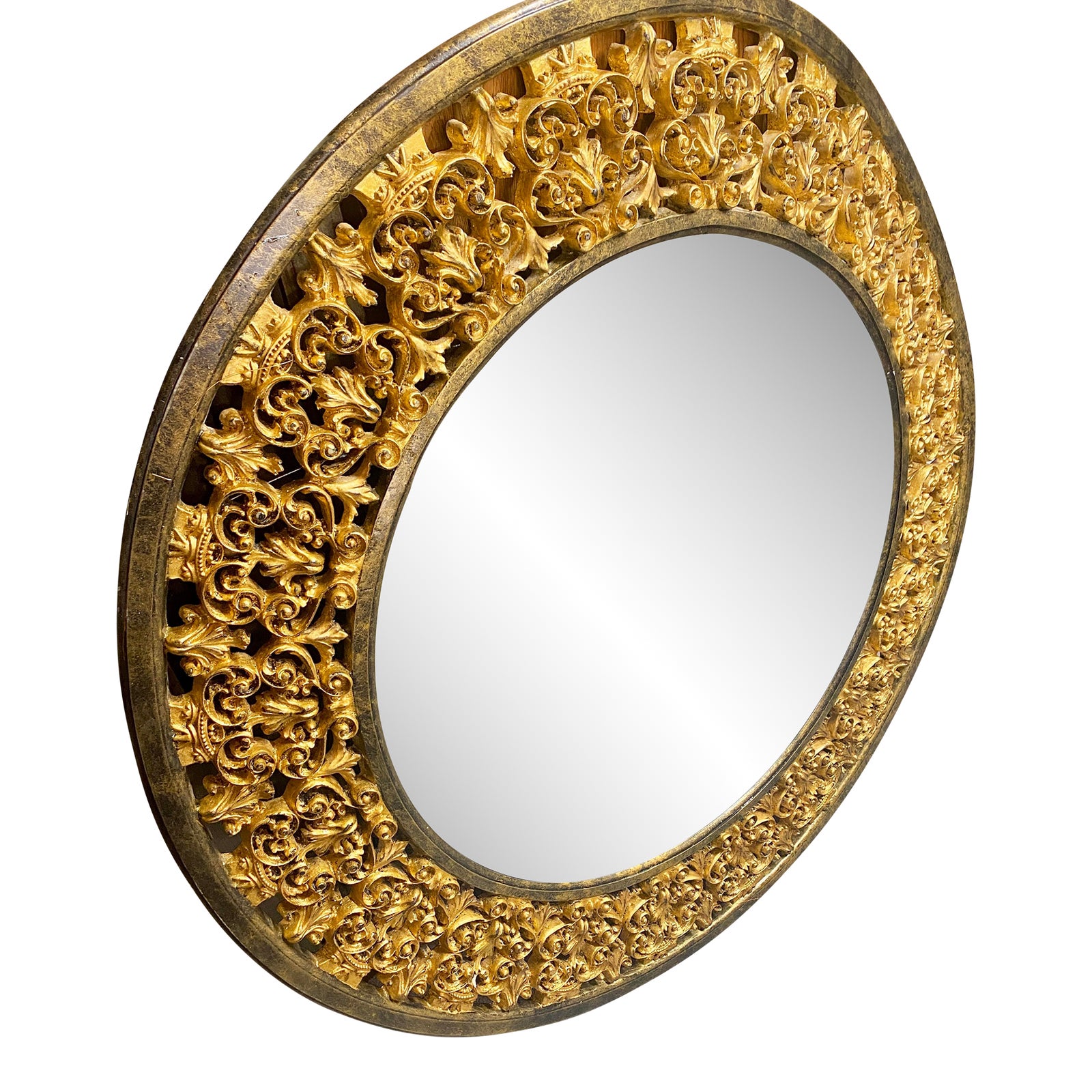 Vintage Ethan Allen Wall Mirror Chairish