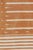 Contemporary Rug & Kilim’s Contemporary Dhurrie Rug in Rust and White Stripes For Sale - Image 3 of 8