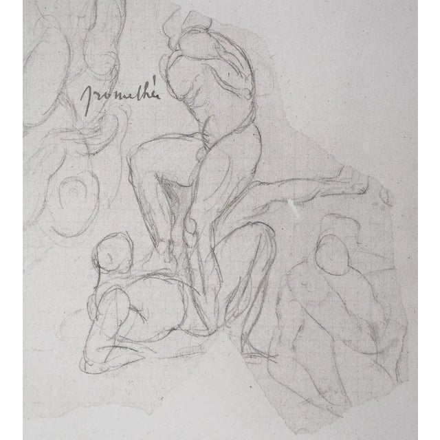 After Auguste Rodin, Prométhée, Engraving For Sale - Image 3 of 7