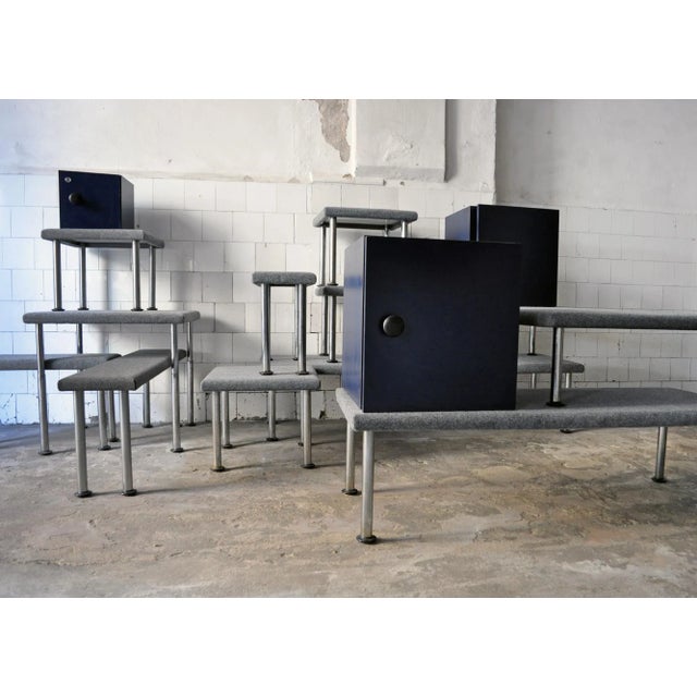 Long Talponia Bench by Roberto Gabetti & Aimaro Isola for ARBO, 1969 For Sale - Image 10 of 11