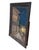 Vintage Folk Art European Night Street Scene Oil Paintings, Set of 2 For Sale - Image 9 of 18