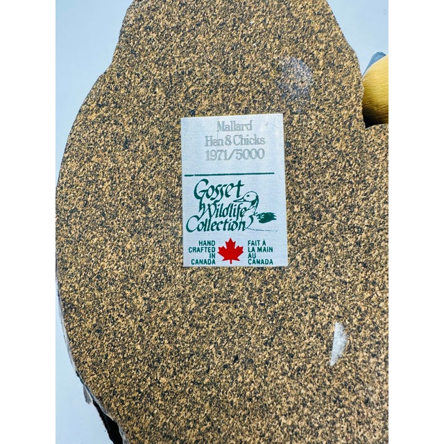 1980s Vintage Duck Carving For Sale - Image 5 of 6