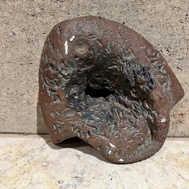 1970s Studio Art Pottery Abstract Vase Sculpture For Sale - Image 9 of 10