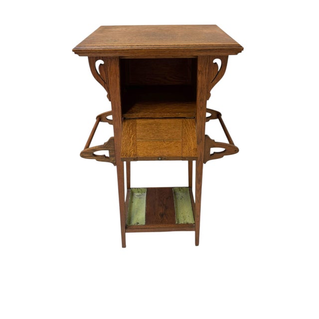 Large Art Nouveau Plant Stand, 1900s For Sale - Image 6 of 11