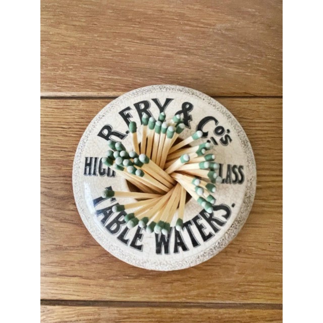 Antique English Table Waters Advertising Match Striker For Sale In New York - Image 6 of 7