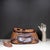 Brown Vintage Wicker Hunting and Fishing Bag c.1940 For Sale - Image 8 of 8