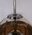 1970s Vintage Glass & Chrome Ceiling Lamp from Hoffmeister- Leuchten, 1970s For Sale - Image 5 of 8