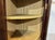 English Mahogany Corner Wall Display Cabinet, 1950s For Sale - Image 6 of 12