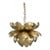 Mid Century Large Brass Lotus Pendant Light Chandelier by Feldman For Sale