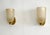 1990s Large Italian Art Deco Style Murano Glass and Brass Wall Lights, 1990s, Set of 2 For Sale - Image 5 of 17