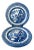 Vintage Churchill China Blue Willow Plates - Set of 3 For Sale