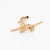 Vintage 14k Gold Kinetic Figural Skier Charm for a Bracelet For Sale - Image 9 of 11