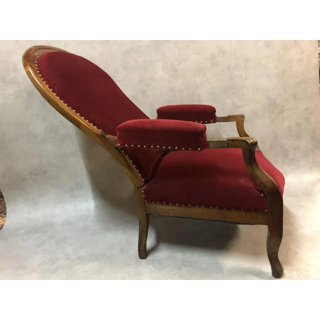 Antique Lounge Chair For Sale - Image 6 of 9