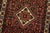 Textile Hamedan Runner 2’4” X 9’7” Red Wool Vintage Tribal Hand-Knotted Rug For Sale - Image 7 of 13