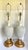 Mid 20th Century Hollywood Regency White Porcelain Lattice Urn Lamps With Gilt Bases - a Pair For Sale - Image 11 of 11