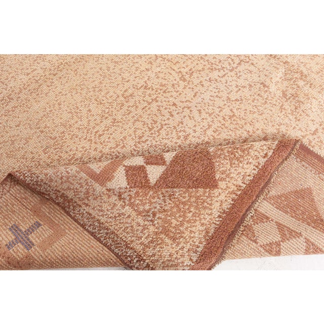 Mid 20th Century Doris Leslie Blau Mid-20th Century Swedish Pile Rug For Sale - Image 5 of 9