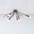 Brown Mid-Century Sputnik Ceiling Light, 1960s For Sale - Image 8 of 18