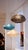 Textile Holm Pendant Lamp in Bio Material with Natural Dyes by Thibault Philip For Sale - Image 7 of 9