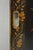 Black Antique French Country Tole Metal Hand Painted Floral Large Serving Platter Tray For Sale - Image 8 of 15