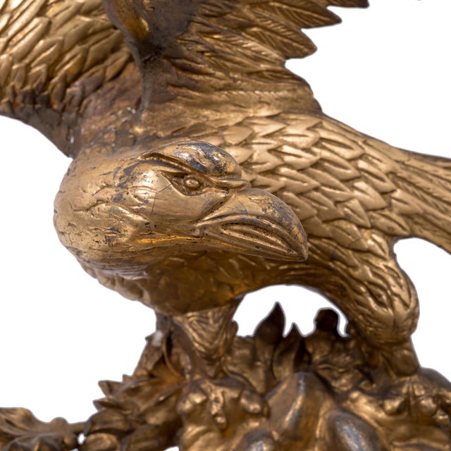 Regency Giltwood Convex Girandole Mirror For Sale In Savannah - Image 6 of 11